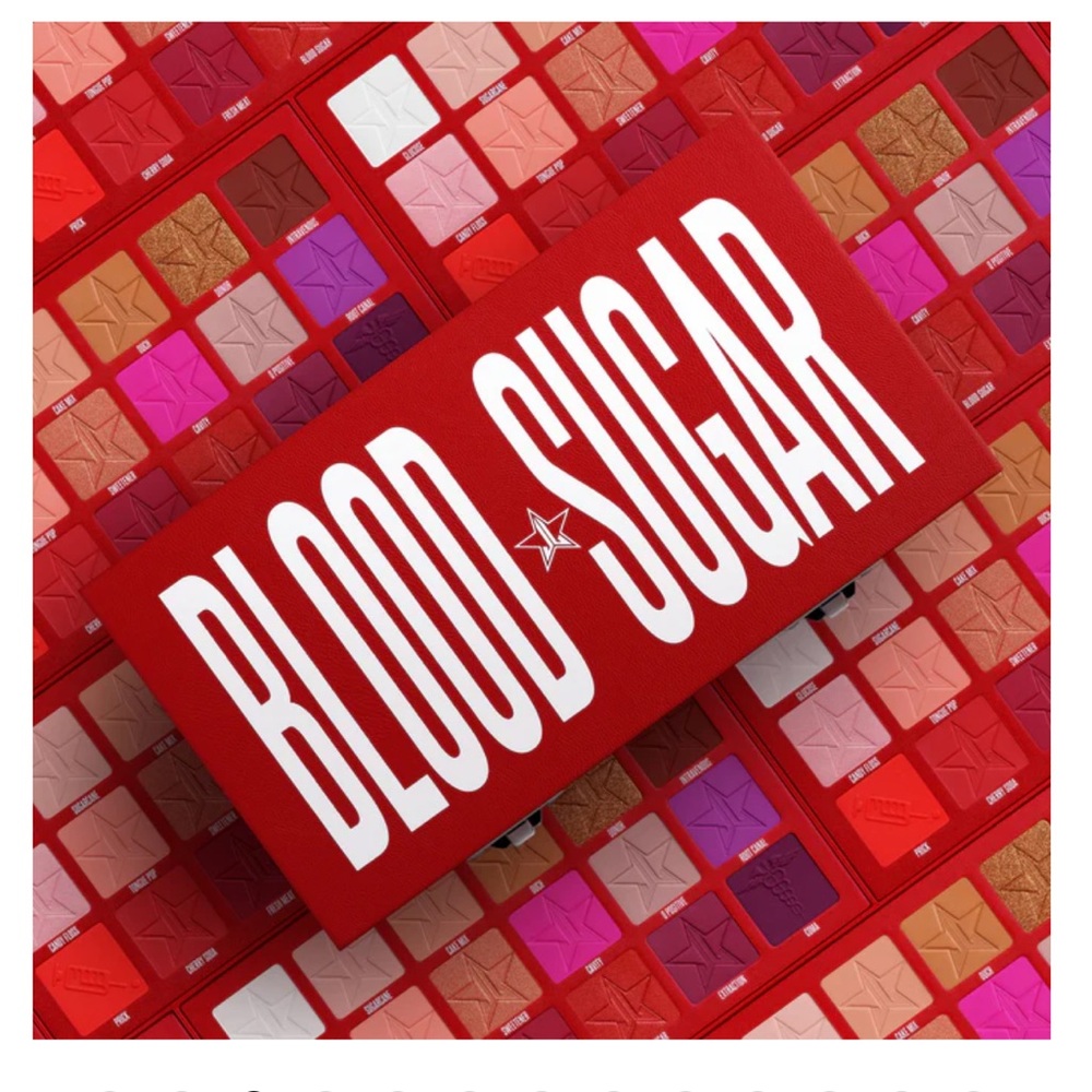 Jeffree Star Cosmetics “BLOOD SUGAR PALETTE” - Picture 1 of 10